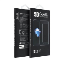 OEM 5D teljes képernyős edzett üveg - Xiaomi Redmi 10 5G fekete mobiltelefon kellék