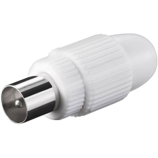 OEM antennacsatlakozó 75 Ohm PAL (M), IEC169-2, csavar kábel és adapter