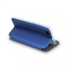 OEM Apple Iphone 12 Mini oldalra nyíló könyv tok kerekített élek kék tok és táska