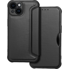 OEM Apple iPhone 14 Műanyag Flip Tok - Fekete (5903396166129) tok és táska