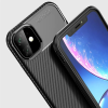 OEM Apple Iphone 15 Pro erősített szilikon tok Carbon Elite fekete