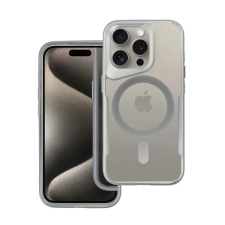 OEM Apple iPhone 16 MagSafe kompatibilis hátlap tok ezüst tok és táska