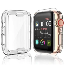 OEM Apple Watch 42mm óra tok szilikon átlátszó okosóra kellék