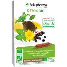 OEM Arkofluids bio detox ampulla 20 db vitamin és táplálékkiegészítő