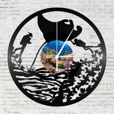 OEM Bakelit falióra Búvárkodás falióra