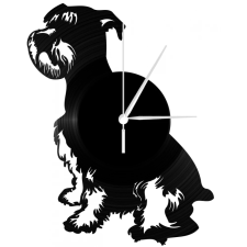 OEM Bakelit falióra Schnauzer WDWR-bko-00314 falióra