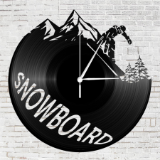 OEM Bakelit óra snowboard falióra