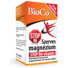 OEM BIOCO Bioco szerves magnézium stop b6-vitamin 90 db vitamin és táplálékkiegészítő