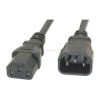 OEM C14 -> C13 M/F tápkábel 1.8m fekete (XMONTAPKAB)