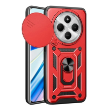 OEM Defender szilikon telefonvédő (ütésállóság. tartógyűrű. kameravédő) PIROS tok és táska