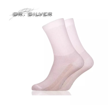 OEM Dr. Silver Medical ezüstszálas bokazokni 41-43 fehér gyógyászati segédeszköz