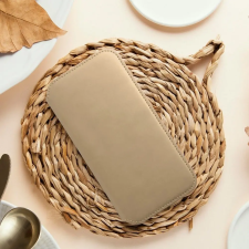 OEM DUAL POCKET könyvtok Samsung Galaxy S25 Plus - arany színű tok és táska