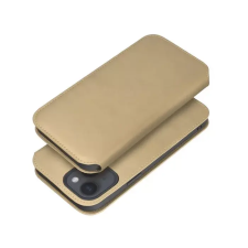 OEM Dual Pocket Samsung Galaxy A25 5G Flip Tok - Arany tok és táska