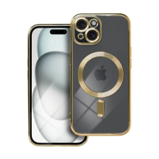 OEM Electro Mag Apple iPhone 15 MagSafe szilikon tok arany tok és táska