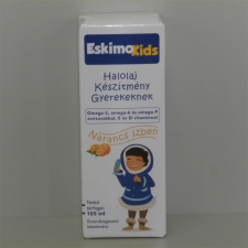 OEM ESKIMO Eskimo kids halolaj narancs 105 ml vitamin és táplálékkiegészítő