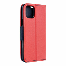 OEM FANCY könyvtok Samsung Galaxy S25 Ultra - piros-tengerészkék tok és táska