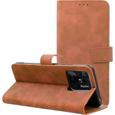 OEM Forcell Tender Flipes Tok Xiaomi Redmi 10C Barna (5903396158384) tok és táska