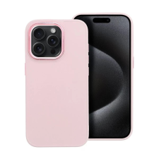 OEM Frame iPhone 15 Pro közepesen ütésálló tok kameravédő kerettel rózsaszín tok és táska