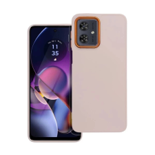 OEM Frame Motorola G54 közepesen ütésálló tok kameravédő kerettel rózsaszín tok és táska