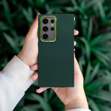 OEM FRAME tok Xiaomi Redmi Note 14 4G - zöld tok és táska