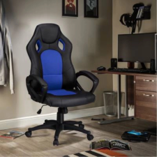 OEM Gamer szék basic - kék forgószék