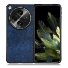 OEM Gigapack bőrhatású műanyag tok OnePlus Open sötétkék tok és táska
