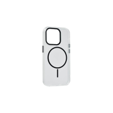 OEM Gigapack Magsafe tok légpárnás sarokkal iPhone 13 átlátszó-fekete tok és táska