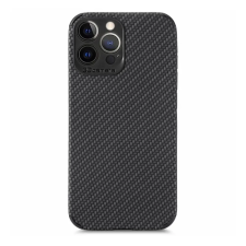 OEM Gigapack szilikon tok karbon minta iPhone 13 Pro fekete tok és táska