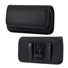 OEM GIGAPACK tok fekvő, textil univerzális, 4.7" méret, FEKETE tok és táska