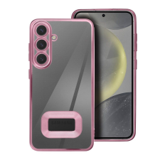 OEM GLAM tok Samsung Galaxy S24 FE - rózsaszín tok és táska