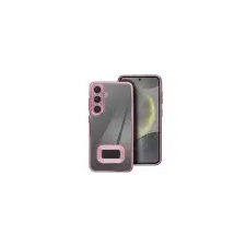 OEM GLAM tok Samsung Galaxy S25 Plus - rózsaszín tok és táska