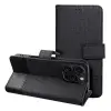 OEM GOMMA könyvtok Xiaomi Redmi Note 14 4G - fekete