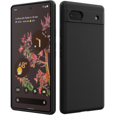 OEM Google Pixel 7a szilikon tok, hátlaptok, telefon tok, matt, fekete tok és táska