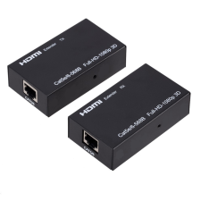 OEM HDMI hosszabbító adapter, Cat6/6e UTP Ethernet kábelen keresztül, akár 50m-ig kábel és adapter