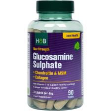 OEM HOLLAND AND BARRETT H&B glükozamin+kondroitin tabletta 90 db vitamin és táplálékkiegészítő