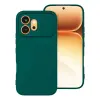 OEM Honor 600 5G szilikon tok, hátlaptok, telefon tok, matt, zöld