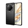 OEM Honor Magic 7 Lite GIGAPACK Szilikon telefonvédő ütésállóság, karbon minta, FEKETE