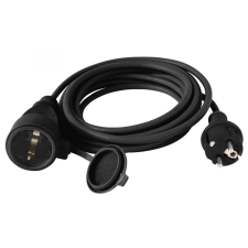 OEM Hosszabbító fekete 20m gumírozott 3x15 mm² kábel és adapter