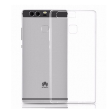 OEM Huawei P9 szilikon tok, hátlaptok, telefon tok, vékony, átlátszó, 0.5mm tok és táska
