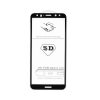 OEM Huawei Y9a. Kijelzővédő fólia. ütésálló fólia (az íves részre is!). Tempered Glass (edzett üveg). fekete