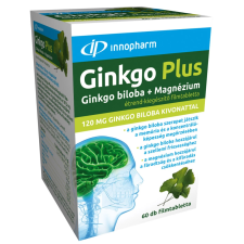 OEM Innopharm ginkgo plus 120 mg filmtabletta 60 db vitamin és táplálékkiegészítő