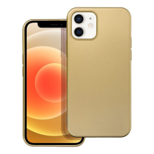 OEM iPhone 12 / 12 Pro szilikon tok, hátlaptok, telefon tok, arany, Metallic tok és táska