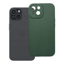 OEM iPhone 15 Matt 2.0 tok sötétzöld tok és táska