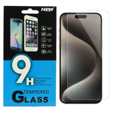 OEM iPhone 15 üvegfólia, tempered glass, előlapi, edzett mobiltelefon kellék