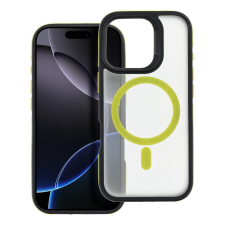 OEM iPhone 16 Pro Max hátlaptok, telefon tok, MagSafe kompatibilis, sárga, Neo MagSafe tok és táska