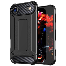 OEM iPhone 17 Air hátlap tok, telefon tok, ütésálló, fekete, Armor tok és táska