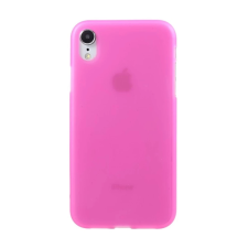OEM iPhone XR 6.1 GIGAPACK Szilikon telefonvédő matt RÓZSASZÍN tok és táska