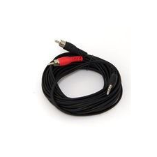OEM Jack 3,5mm -&gt; 2db RCA M/M audio kábel 1.5m (XAKABJ2R) kábel és adapter