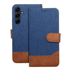 OEM JEANS könyvtok Xiaomi Redmi 13C 4G/5G / Poco C65 - kék tok és táska