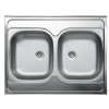 OEM Kétmedencés rozsdamentes mosogatótál Livinox N-132K